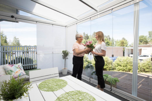 Glass walls and patio covers