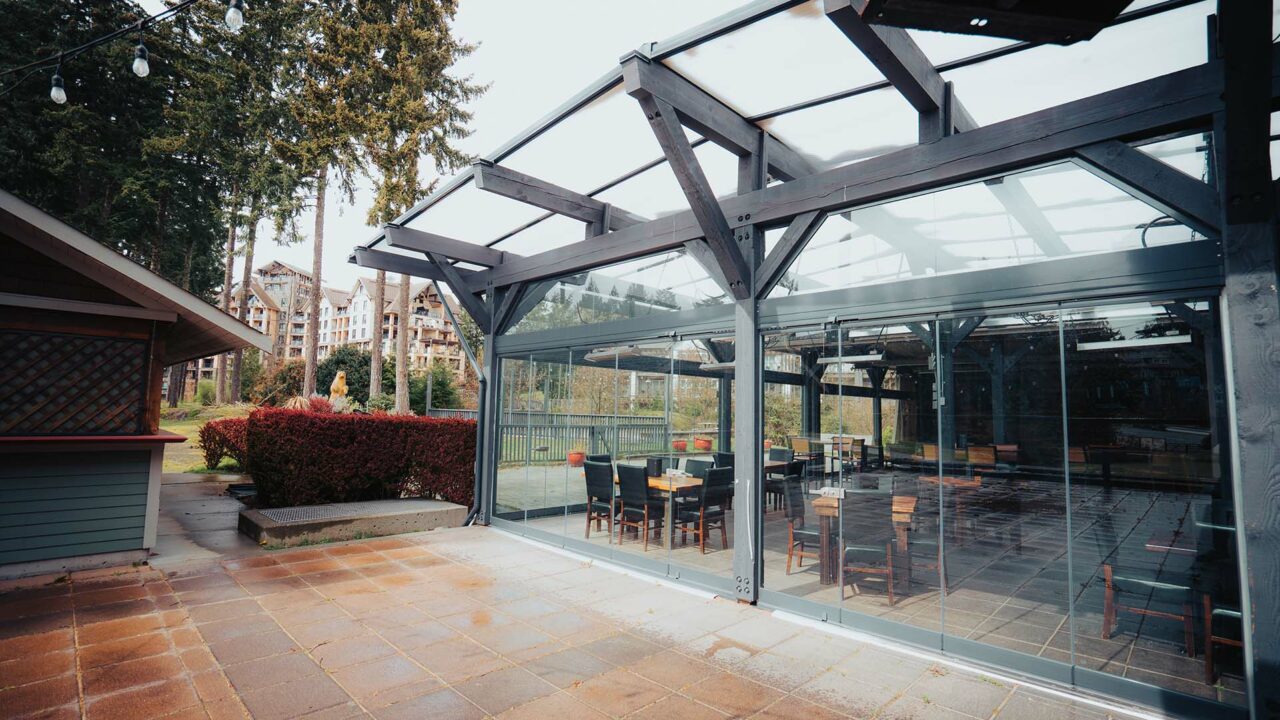 Restaurant Patio enclosure 