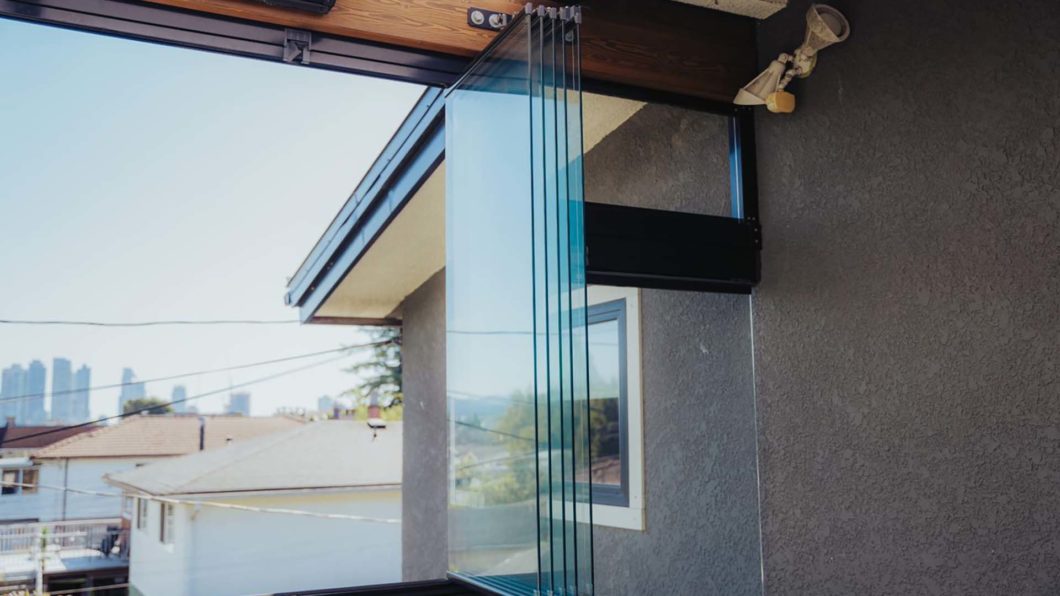 Lumon retractable glass walls in Vancouver