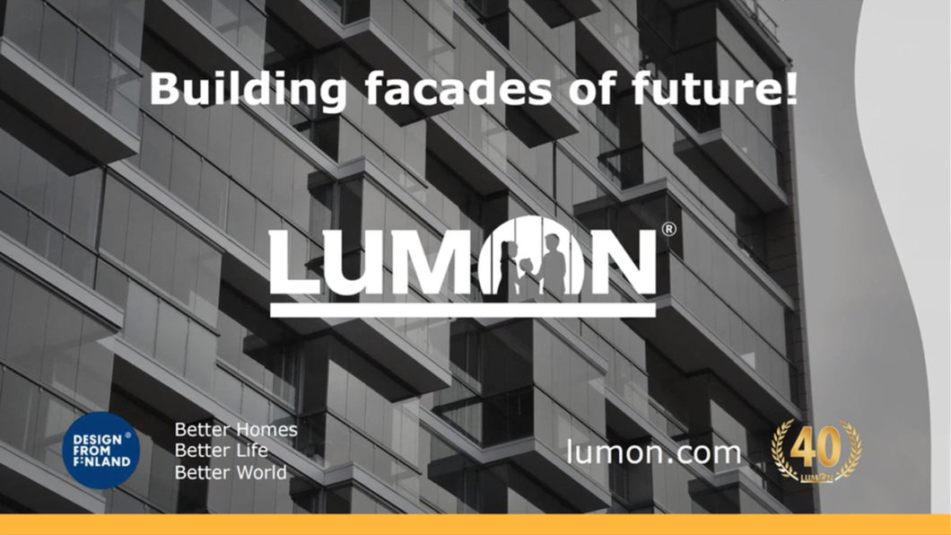 Lumon Webinar zum Thema Building facades of the future