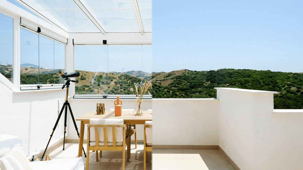 Diferencias de acristalamientos entre Terrazas y Porches