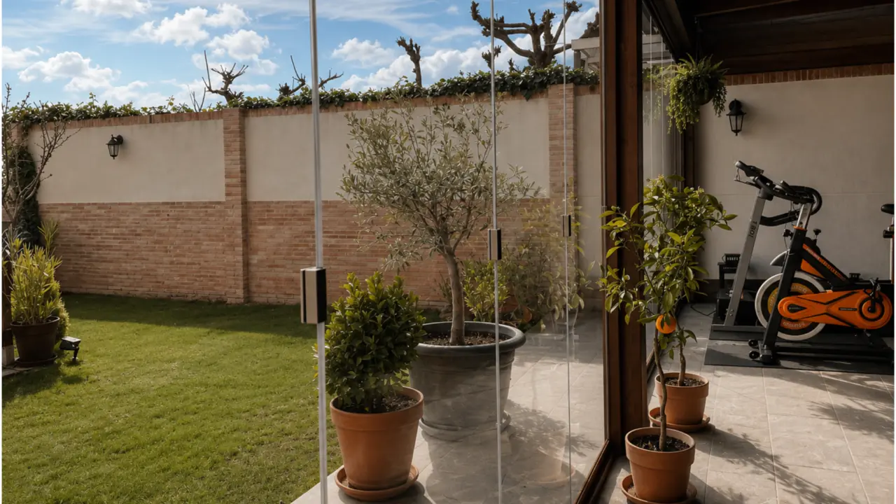 Mini gimnasio en la terraza: cómo crear un espacio fitness en casa sin obra