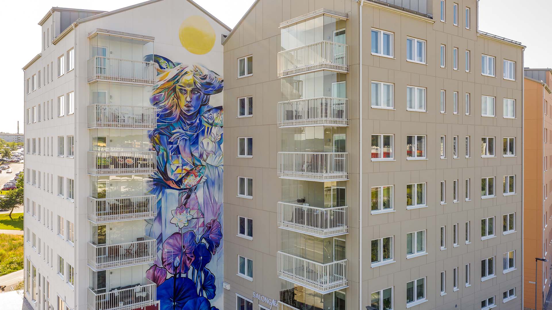 Bullerskydd till balkonger - Lumon