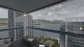 Lumon - Virtuell version av en inglasad balkong