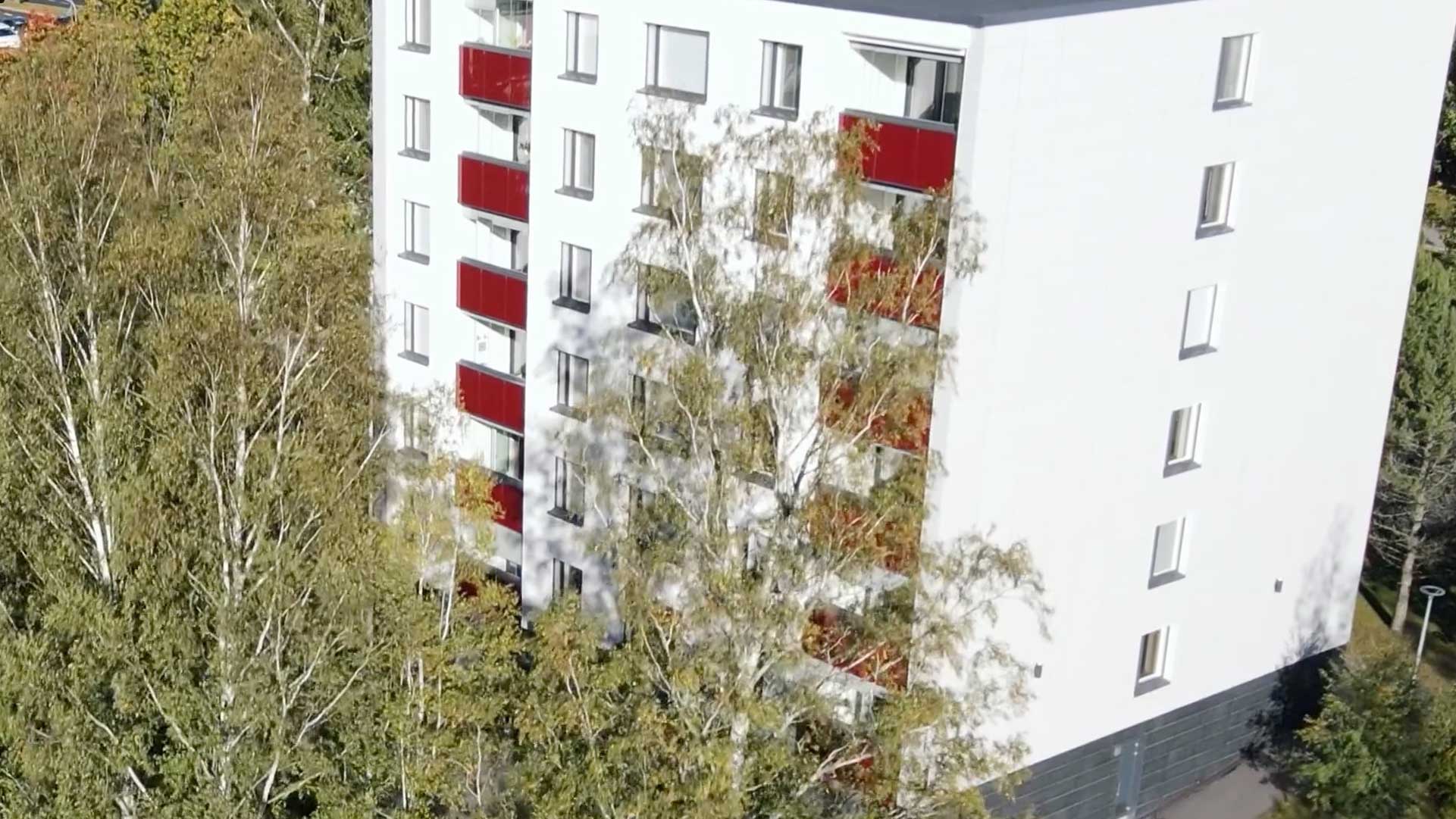 Balkong- & fasadrenovering - Lumon