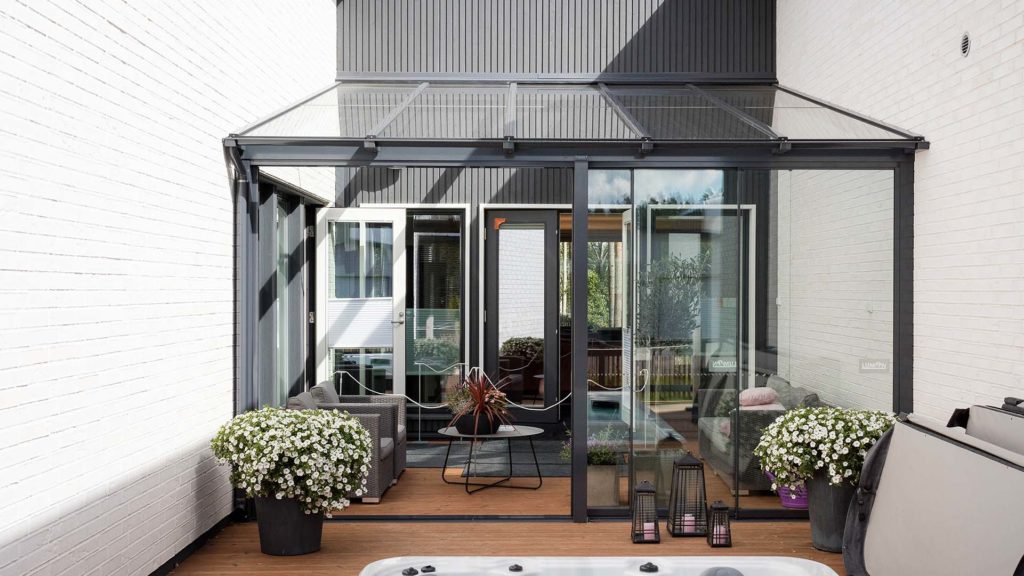 Glass veranda planning - Lumon